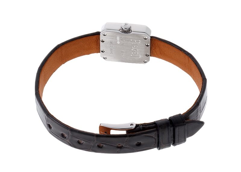 ピアジェ - ミニ プロトコール ダイヤ | PIAGET | G0A37512(P10691) | WG グレー文字盤 クォーツ レザー | 中古