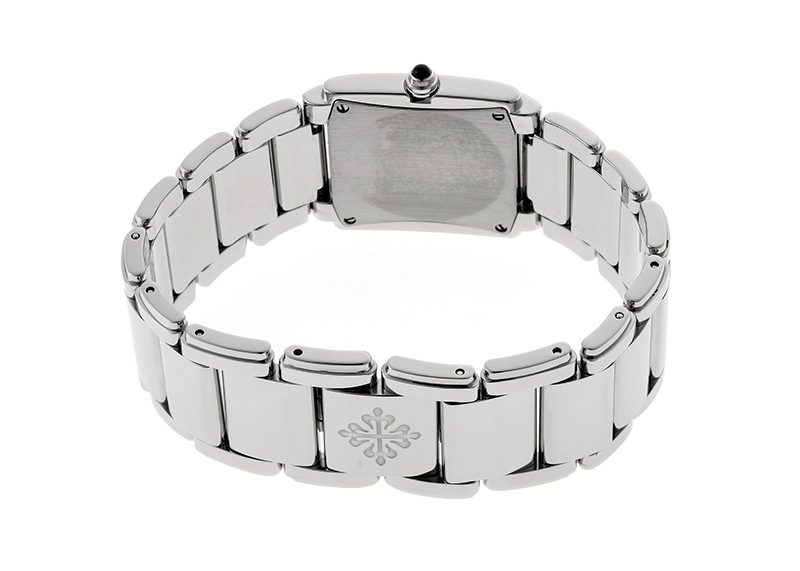 パテックフィリップ - Twenty-4 | PATEK PHILIPPE | 4910/10A-011 | SS 白文字盤 クォーツ ブレスレット | 中古