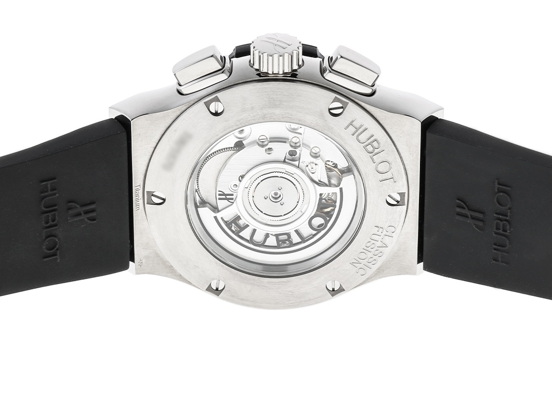ウブロ - アエロフュージョン クロノグラフ | HUBLOT | 525.NX.0170.RX | TI スケルトン文字盤 自動巻き ラバー | 中古