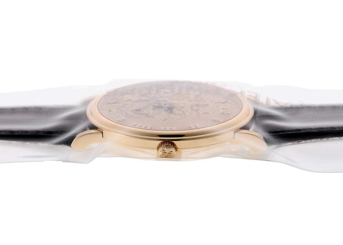 パテックフィリップ - カラトラバ | PATEK PHILIPPE | 5022J-001 | YG シャンパン文字盤 手巻き レザー | レストア