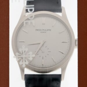 パテックフィリップ - カラトラバ | PATEK PHILIPPE | 5196G-001 | WG シルバー文字盤 手巻き レザー | レストア | 中古