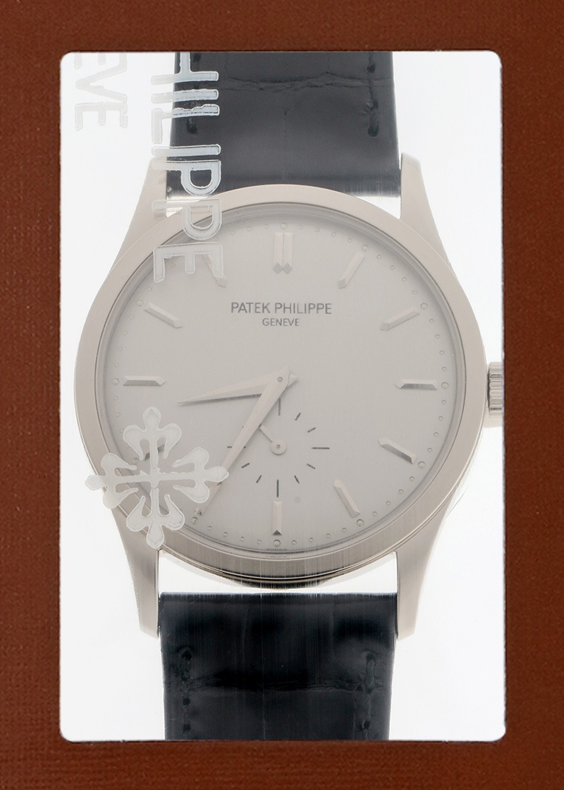パテックフィリップ - カラトラバ | PATEK PHILIPPE | 5196G-001 | WG シルバー文字盤 手巻き レザー | レストア | 中古