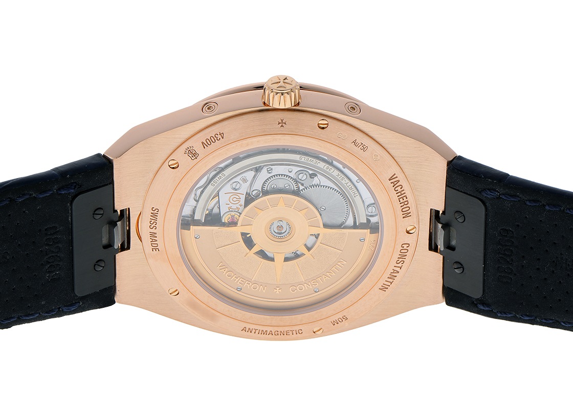 ヴァシュロンコンスタンタン - オーヴァーシーズ エクストラフラット パーペチュアルカレンダー | VACHERON CONSTANTIN | 4300V/000R-B509 | PG ブルー文字盤 自動巻き レザー | 中古