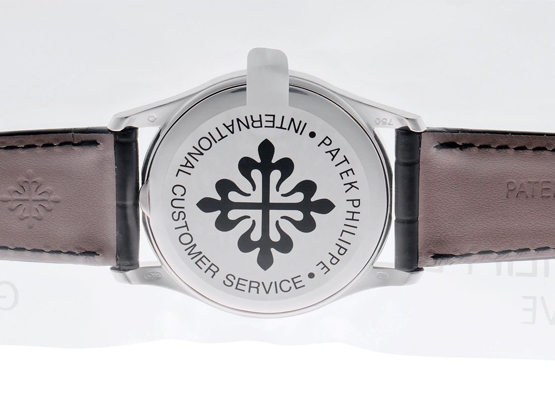 パテックフィリップ - カラトラバ | PATEK PHILIPPE | 5196G-001 | WG シルバー文字盤 手巻き レザー | レストア