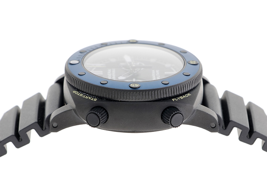 オフィチーネパネライ - サブマーシブル フォルツスペシャリ | OFFICINE PANERAI | PAM02239 | DLC 黒文字盤 自動巻き ラバー | 未使用品
