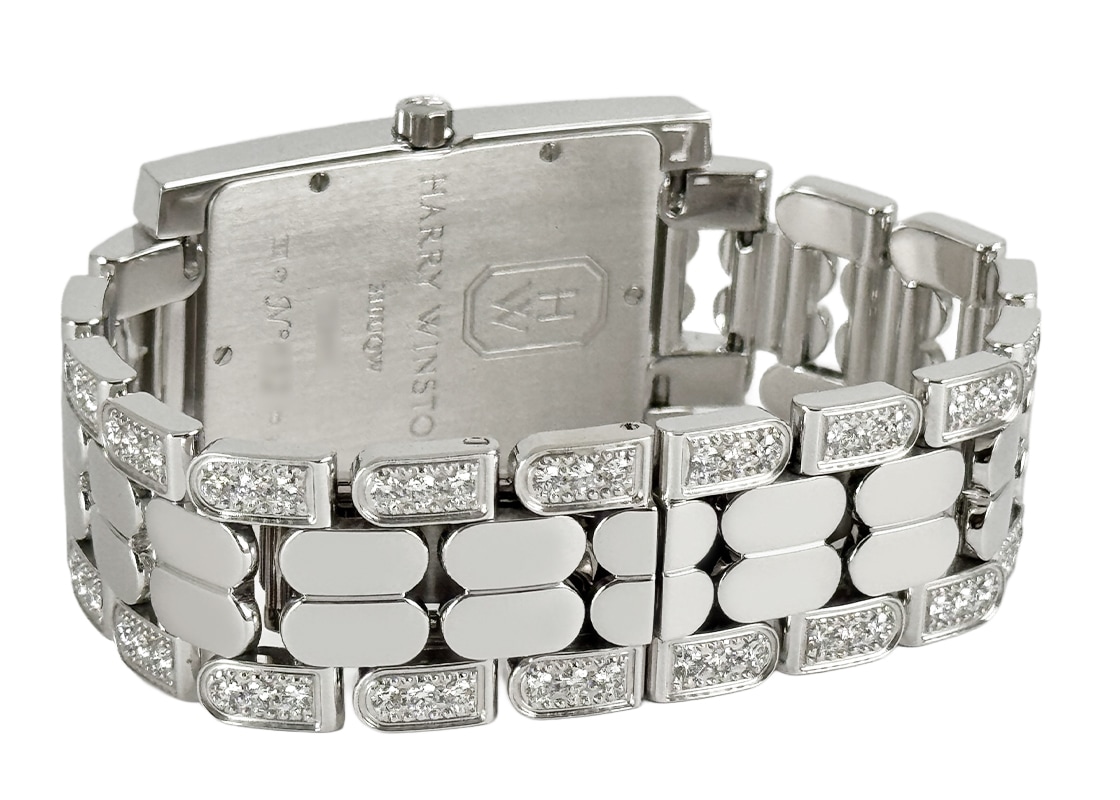ハリーウィンストン - アヴェニュー ミッドサイズ | HARRY WINSTON | AVEQHM26WW027 | WG シェル文字盤 クォーツ ブレスレット | 委託品 | 中古