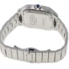 カルティエ - サントス ドゥ カルティエ デュアルタイムゾーン | CARTIER | WSSA0076 | SS グレー文字盤 自動巻き ブレスレット | 中古