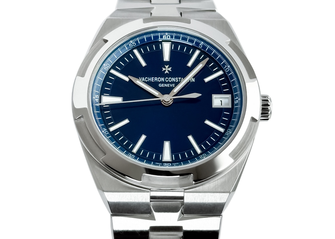 ヴァシュロンコンスタンタン - オーヴァーシーズ | VACHERON CONSTANTIN | 4500V/110A-B128 | SS ブルー文字盤 自動巻き ブレスレット | 中古