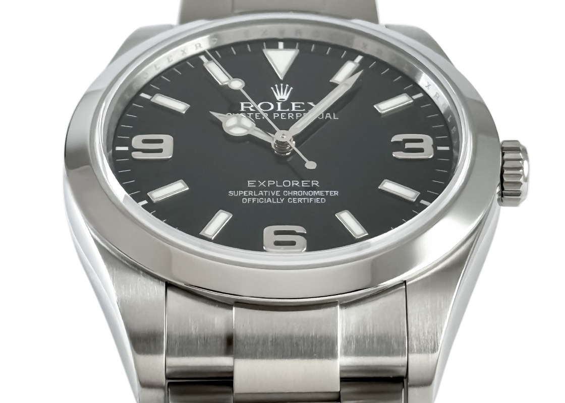 ロレックス - オイスターパーペチュアル エクスプローラーI | ROLEX | 214270 | SS 黒文字盤 自動巻き ブレスレット | 中古