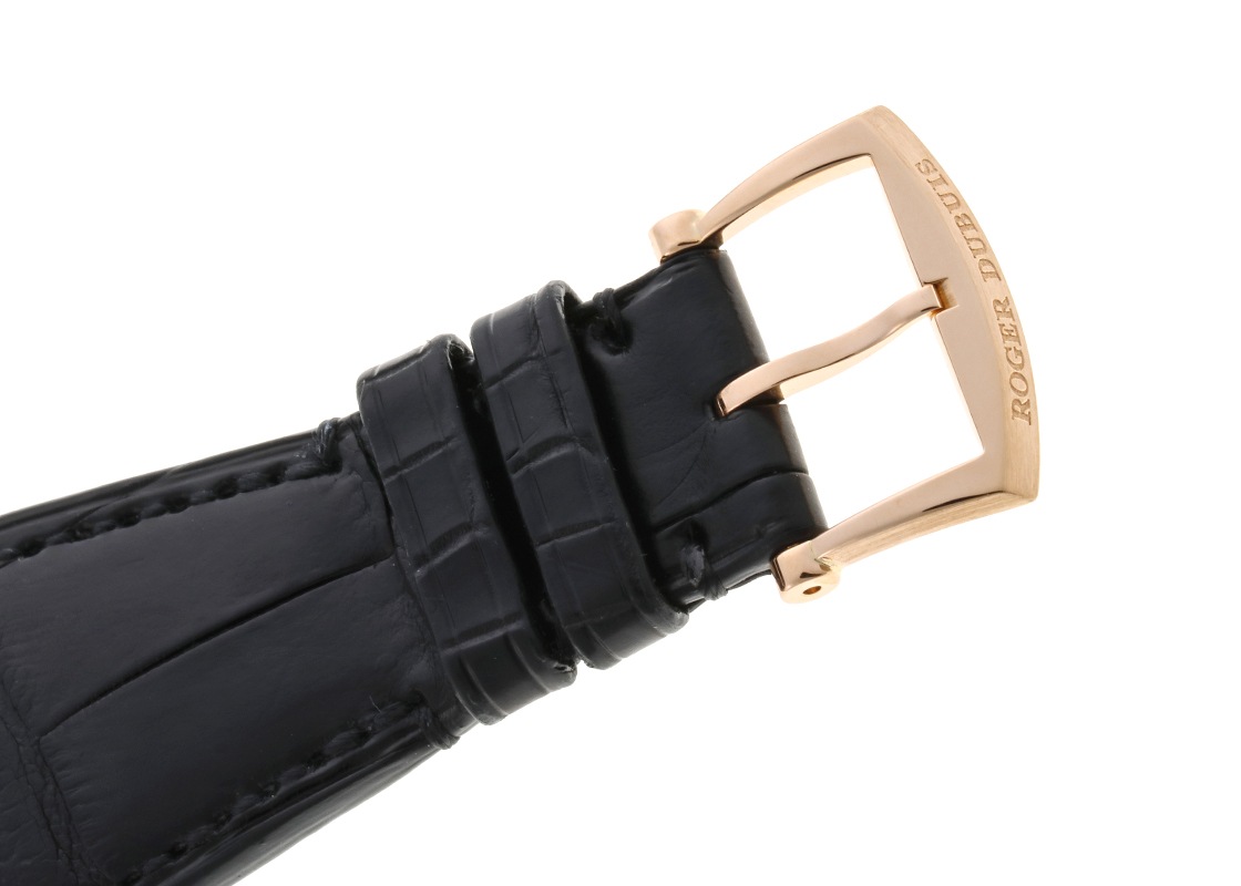ロジェデュブイ - ゴールデンスクエア | ROGER DUBUIS | G40.57.5 | RG カーボン文字盤 自動巻き レザー | 中古