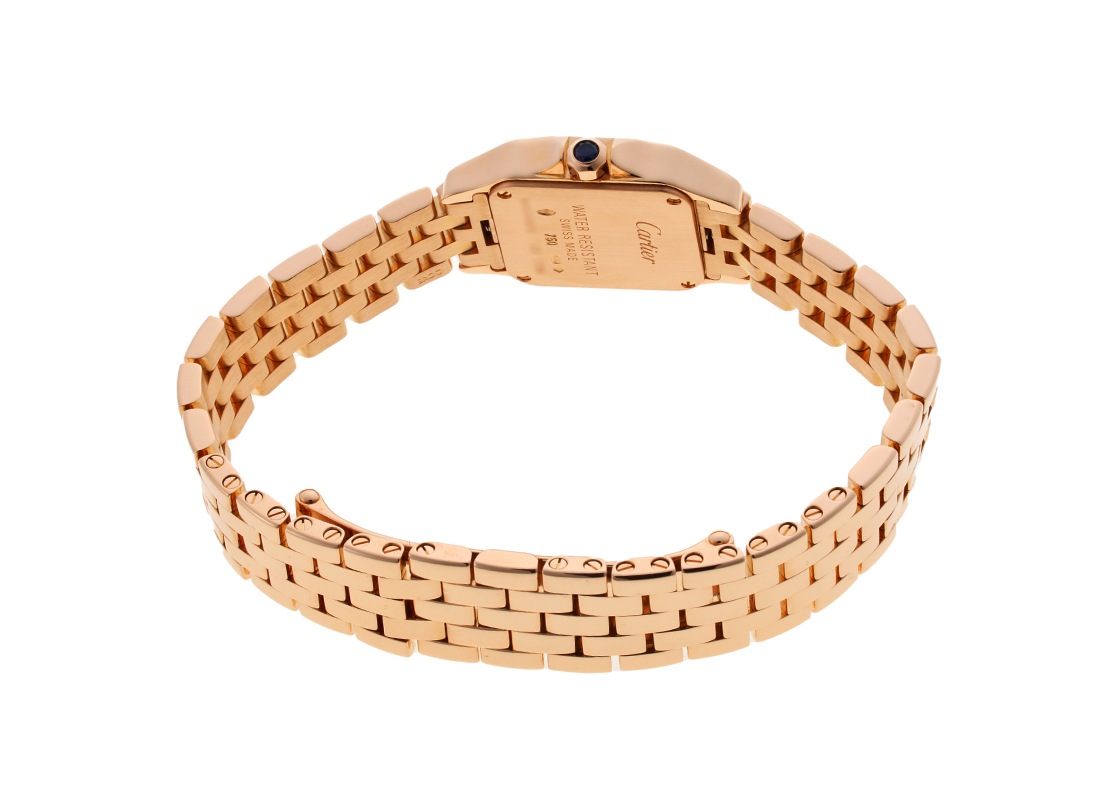 カルティエ - サントス ドゥモワゼル SM | CARTIER | W25073X9 | PG シルバー文字盤 クォーツ ブレスレット | 中古