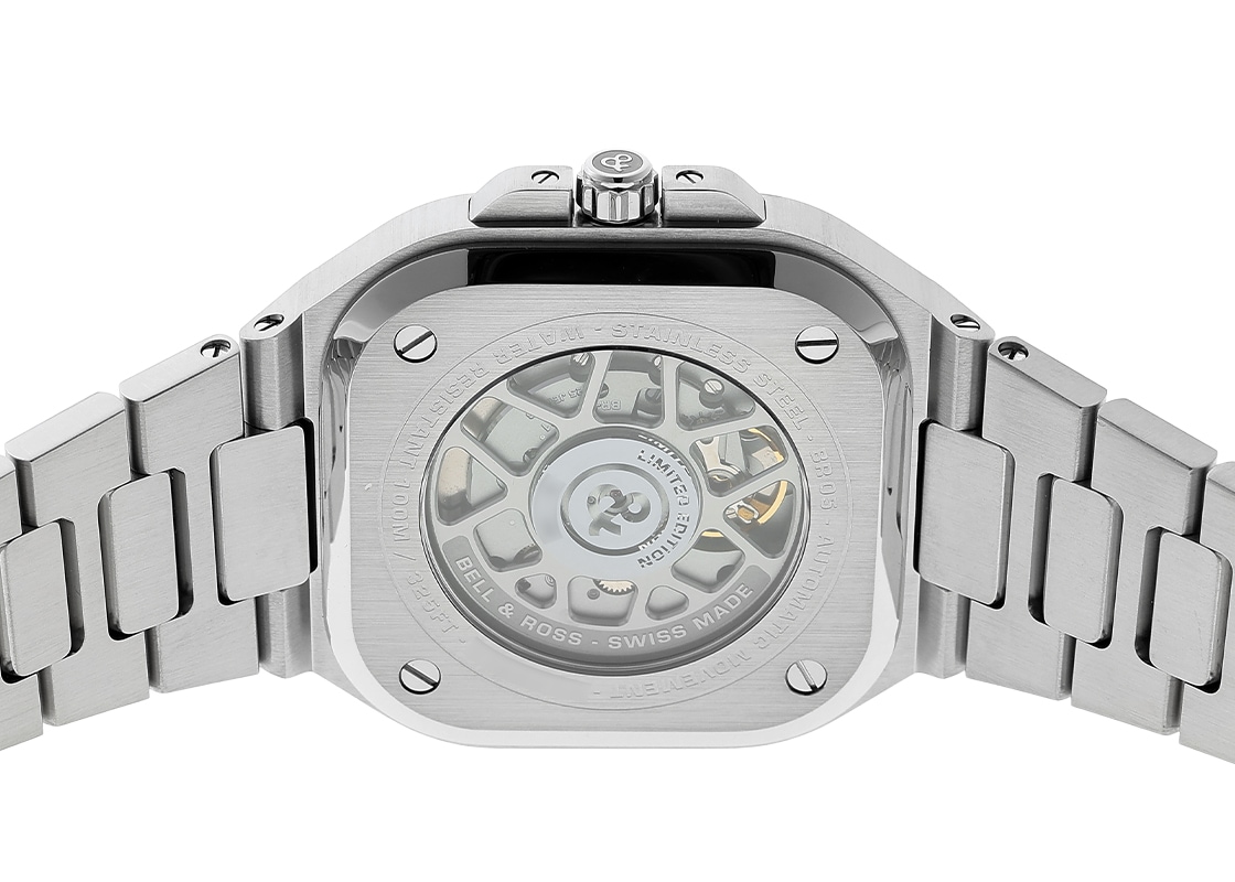 ベル&ロス - BR 05 Red Steel 日本99本限定 | BELL&ROSS | BR05A-R-ST/SST | SS レッド文字盤 自動巻き ブレスレット | 中古