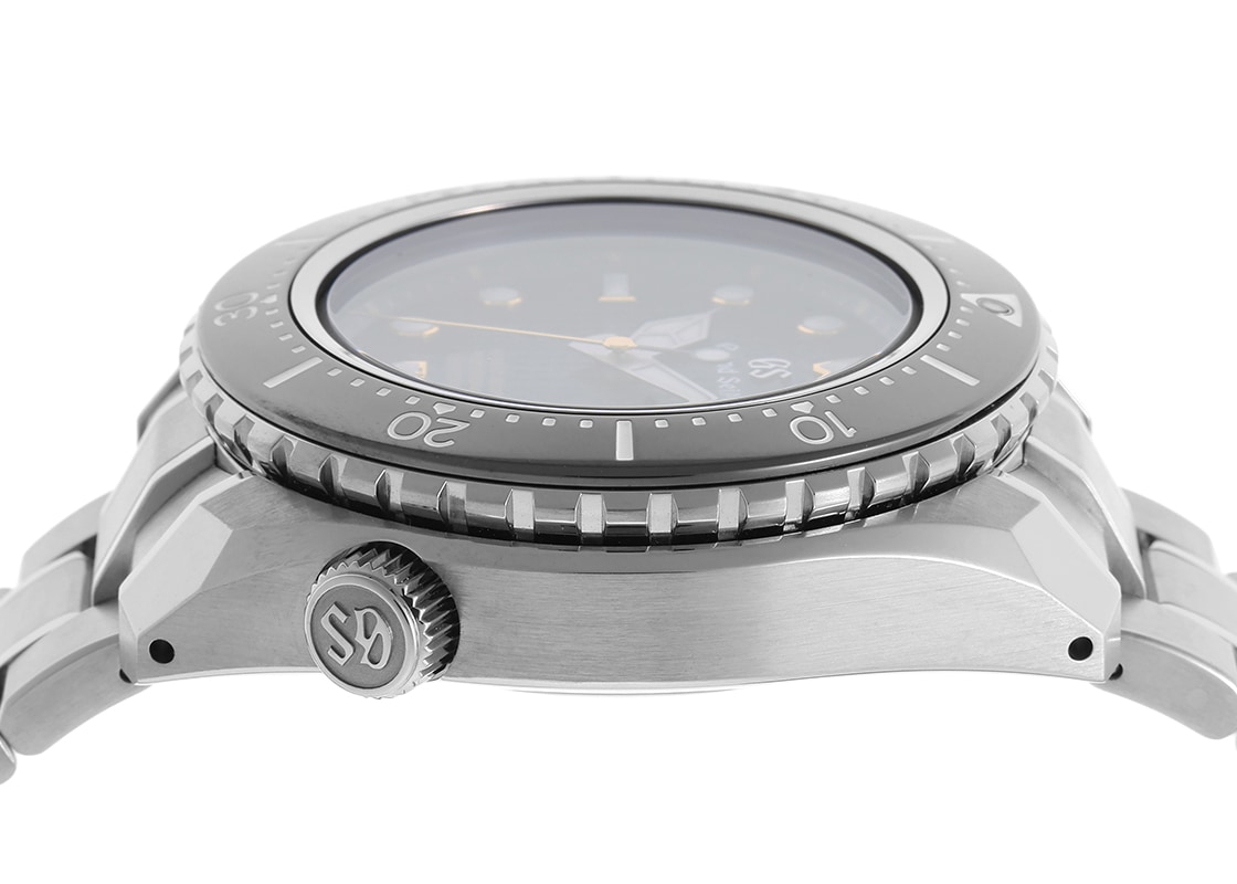 グランドセイコー - メカニカルハイビート36000 プロフェッショナル ダイバーズ 600m | GRAND SEIKO | SBGH255(9S85-01A0) | TI 黒文字盤 自動巻き ブレスレット | 中古