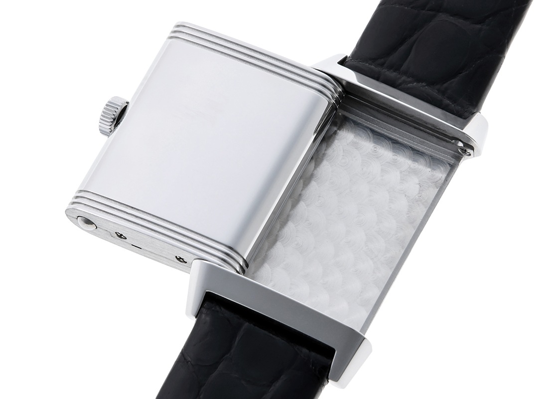 ジャガールクルト - レベルソ クラシック スモール | JAEGER LECOULTRE | Q2618430(211.8.47) | SS シルバー文字盤 クォーツ レザー | 中古