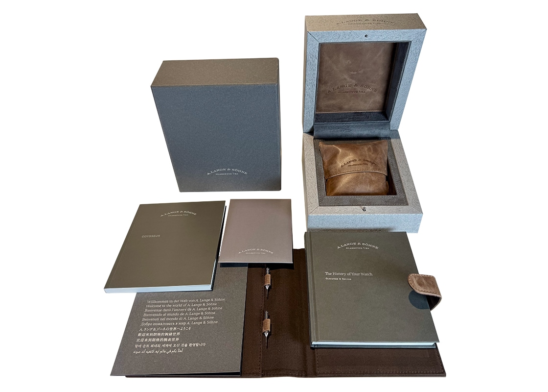 A.ランゲ&ゾーネ - オデュッセウス | A.LANGE&SOHNE | 363.179(LSLS3635BA) | SS ブルー文字盤 自動巻き ブレスレット | 中古品