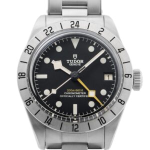 チューダー - ブラックベイ プロ GMT | TUDOR | M79470-0001 | SS 黒文字盤 自動巻き ブレスレット | 中古