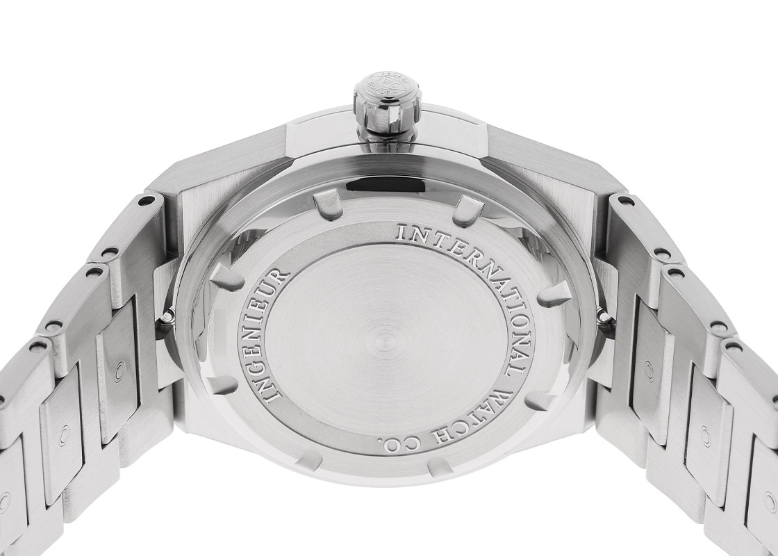 IWC - インヂュニア | INTERNATIONAL WATCH COMPANY | IW322701 | SS 黒文字盤 自動巻き ブレスレット | 中古