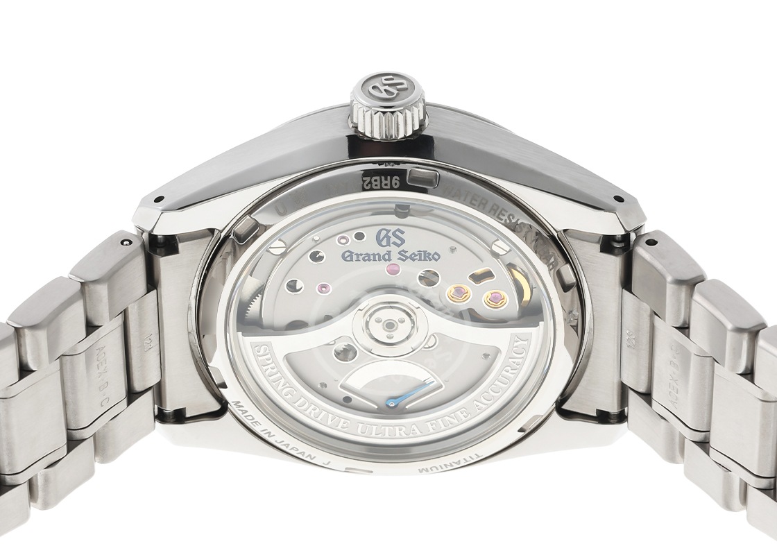 グランドセイコー - エボリューション9コレクション スプリングドライブ U.F.A. | GRAND SEIKO | SLGB003(9RB2-0AA0) | TI ライトブルー文字盤 スプリングドライブ ブレスレット | 中古