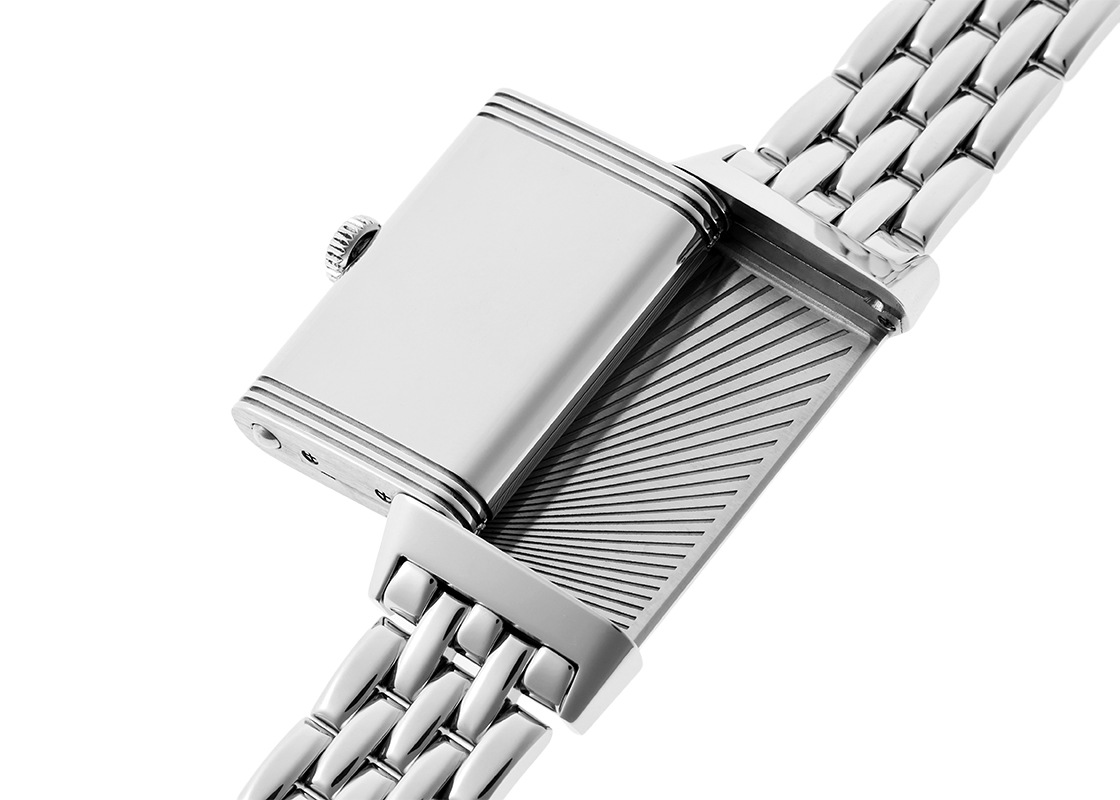 ジャガールクルト - レベルソ ワン | JAEGER LECOULTRE | Q3288120(201.8.47) | SS シルバー文字盤 クォーツ ブレスレット | 中古