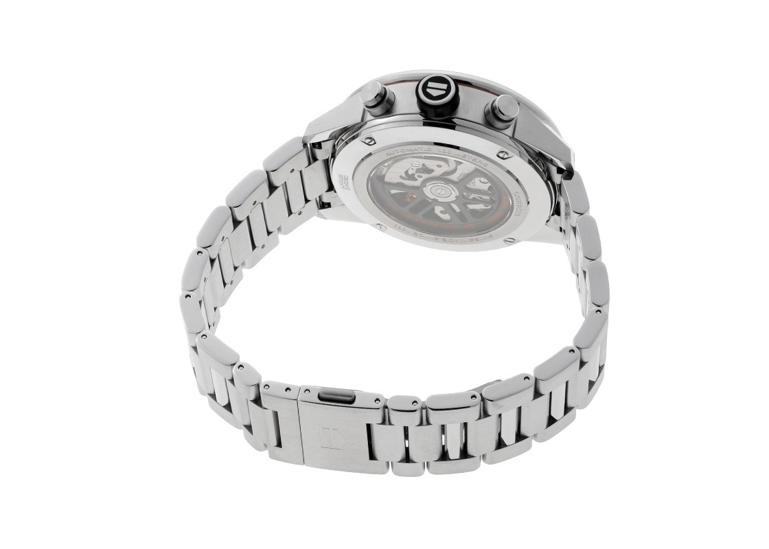 タグホイヤー - カレラ クロノグラフ キャリバーホイヤー02 | TAG HEUER | CBG2A1Z.BA0658 | SS 黒文字盤 自動巻き ブレスレット | 未使用品