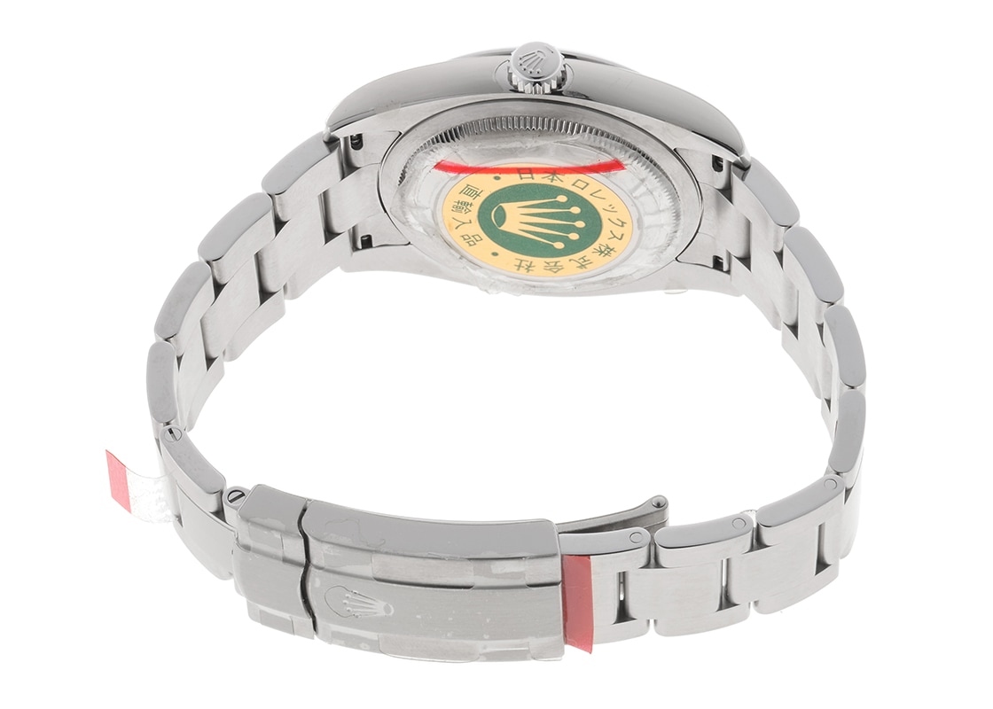 ロレックス - オイスター パーペチュアル 日本限定【シール付き デッドストック】 | ROLEX | 116000 | SS 黒文字盤 自動巻き ブレスレット | 委託品 | 未使用品