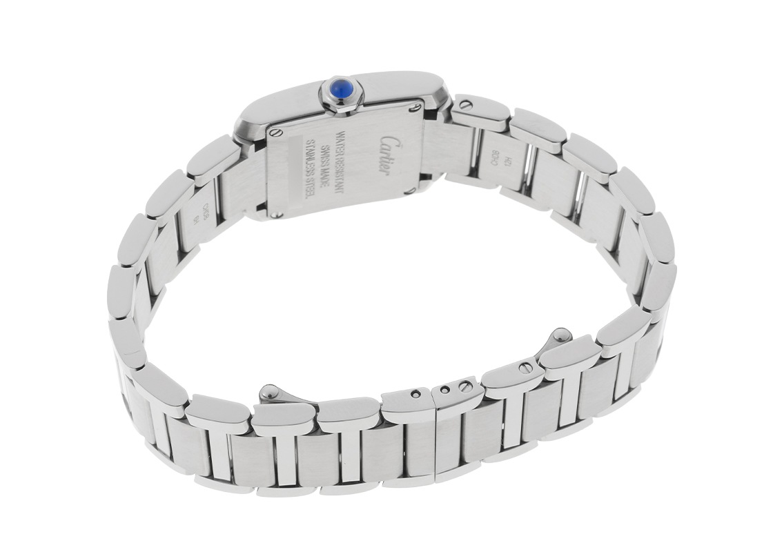 カルティエ - タンクフランセーズ SM | CARTIER | WSTA0065 | SS シルバー文字盤 クォーツ ブレスレット | 中古