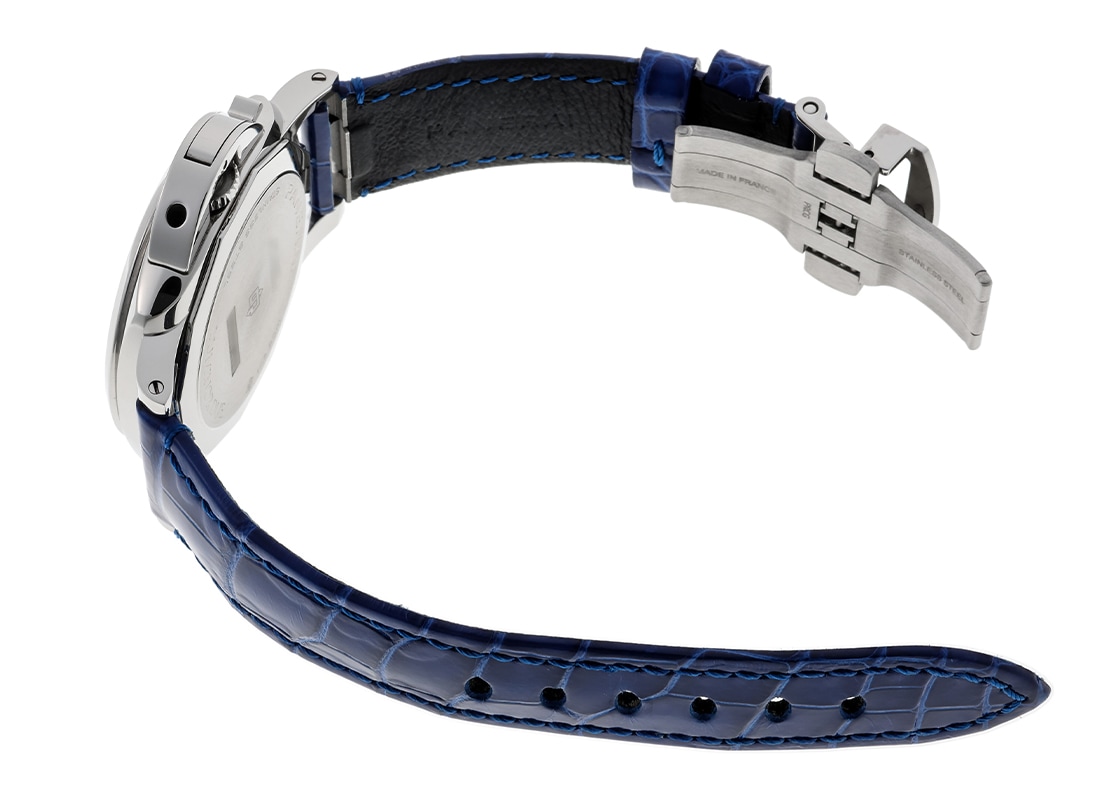 オフィチーネパネライ - ルミノール ドゥエ | OFFICINE PANERAI | PAM01551 | SS ブルー文字盤 自動巻き レザー | 中古