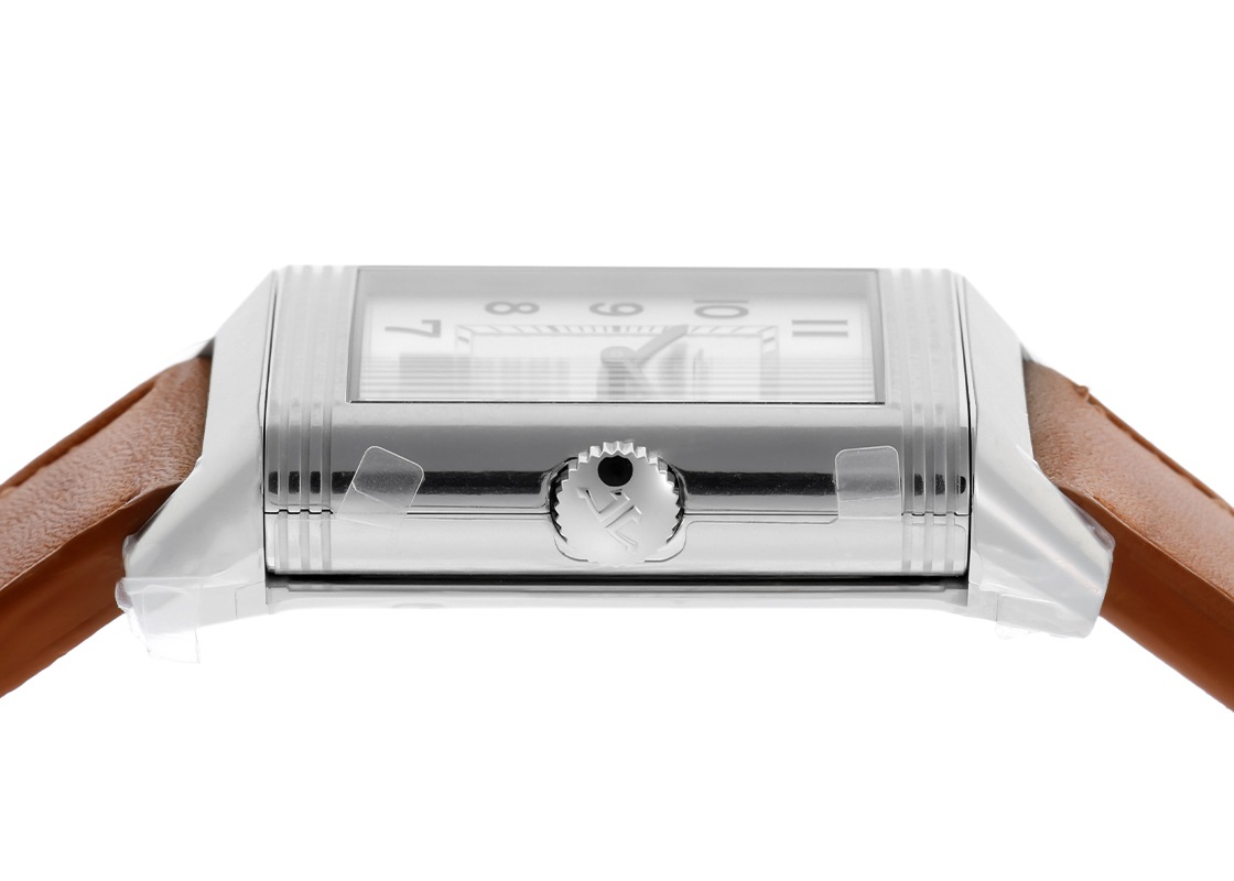 ジャガールクルト - レベルソ クラシック デュオ スモールセコンド | JAEGER LECOULTRE | Q3848423 | SS シルバー/ブラック文字盤 手巻き レザー