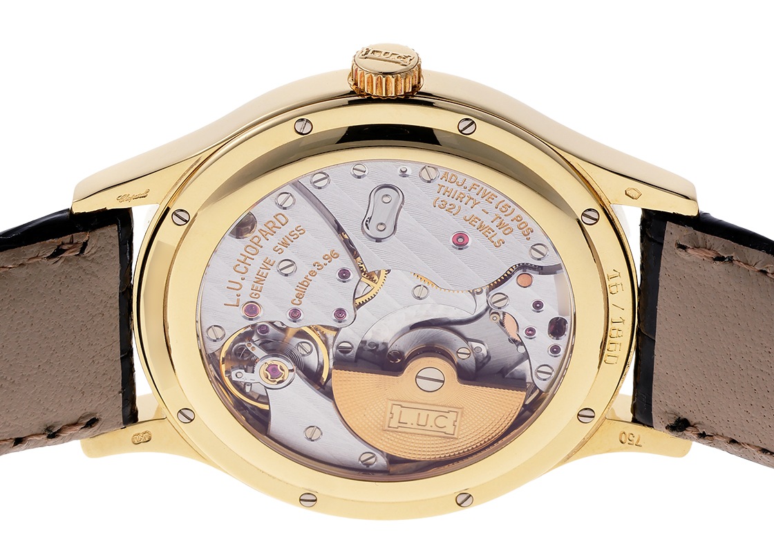 ショパール - L.U.C Cal.3.96 | CHOPARD | 16/1860/2 | YG 白文字盤 自動巻き レザー | 中古