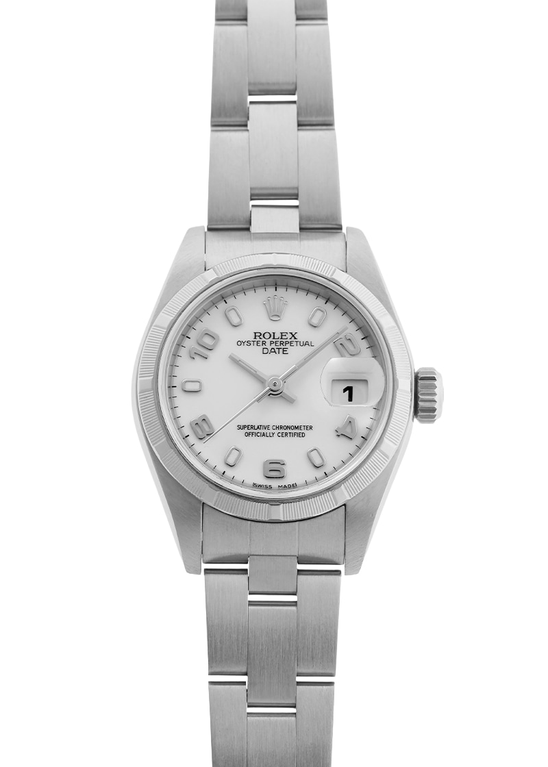 ロレックス - オイスター パーペチュアル デイト | ROLEX | 79190 | SS 白文字盤 自動巻き ブレスレット | 委託品 | 中古