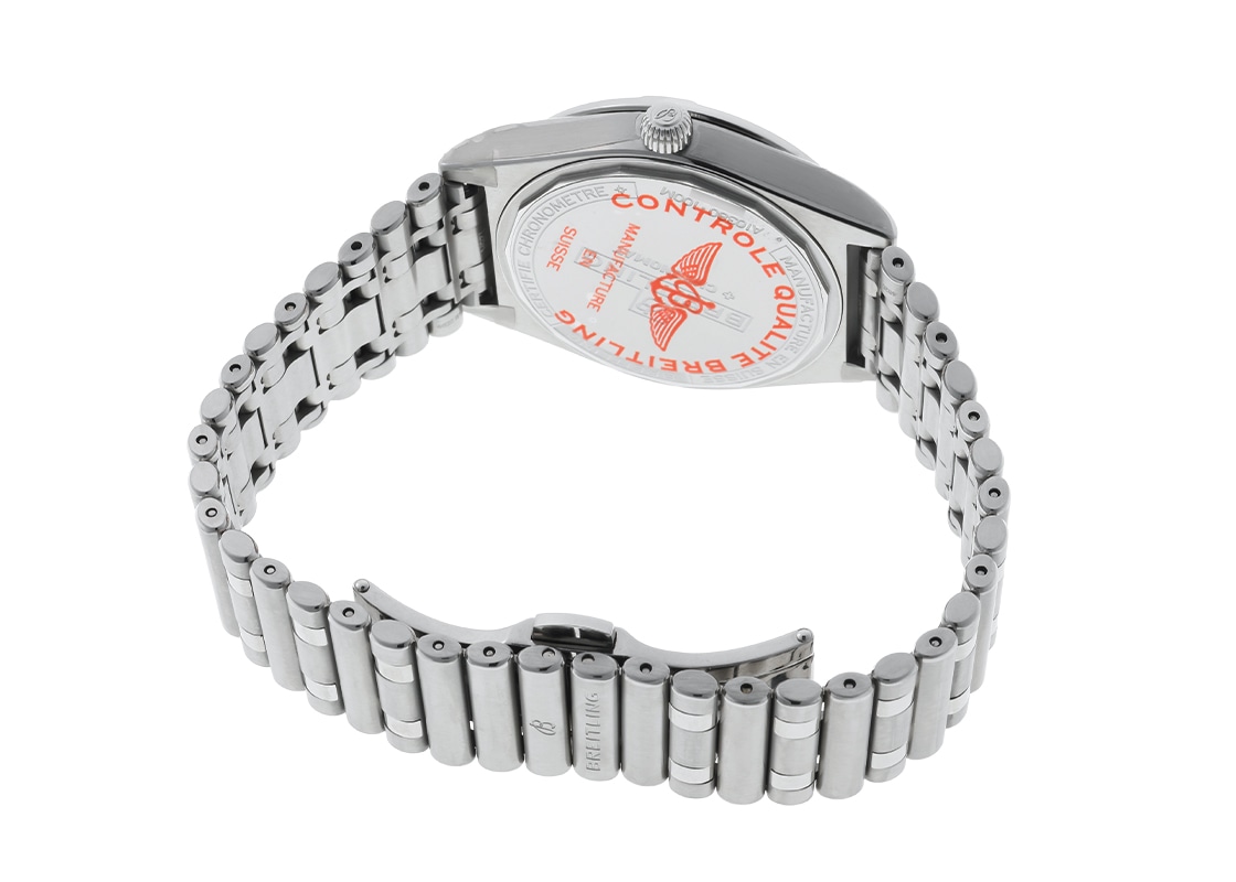 ブライトリング - クロノマット オートマチック 36 ベゼルダイヤ | BREITLING | A10380591A1A1 | SS シルバー文字盤 自動巻き ブレスレット | 未使用品