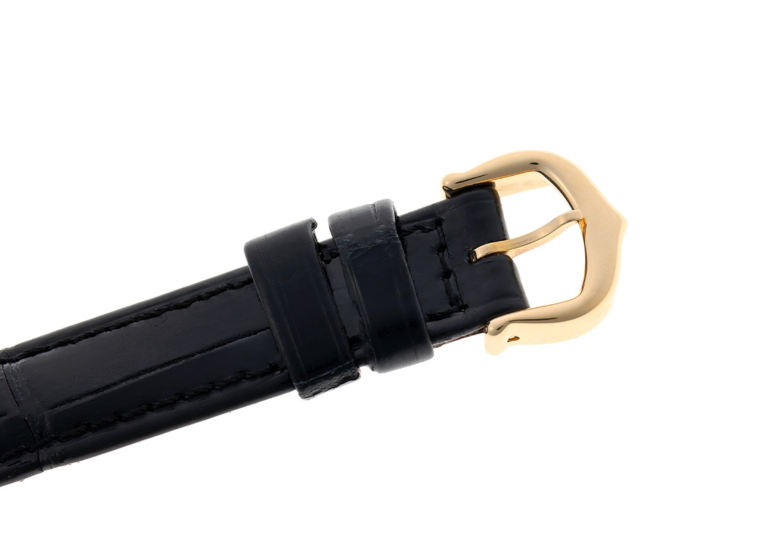 カルティエ - タンクアメリカン SM | CARTIER | W2601556 | YG シルバー文字盤 クォーツ レザー | 中古