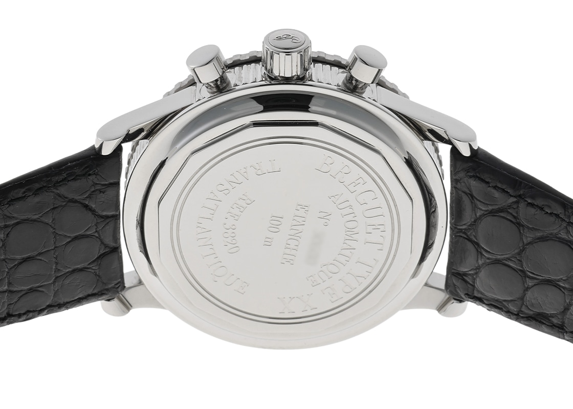 ブレゲ - トランスアトランティック | BREGUET | 3820ST/H2/9W6 | SS 黒文字盤 自動巻き レザー | 中古