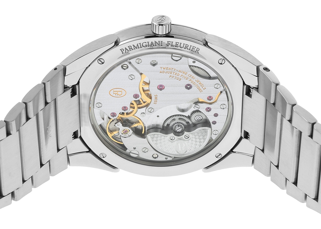 パルミジャーニ・フルリエ - トンダ PF マイクロローター | PARMIGIANI FLEURIER | PFC914-1020001-100182 | SS グレー文字盤 自動巻き ブレスレット | 中古