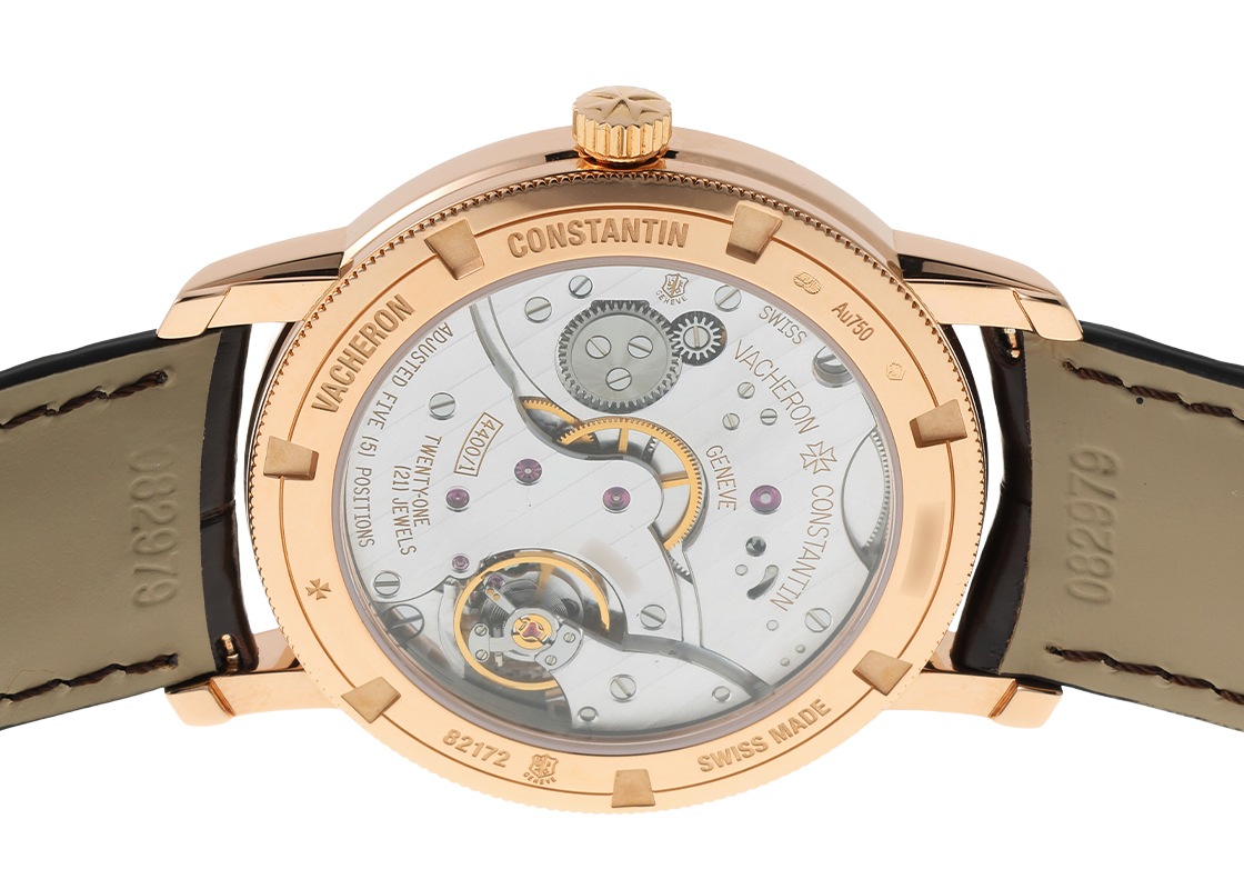 ヴァシュロンコンスタンタン - トラディショナル | VACHERON CONSTANTIN | 82172/000R-9382 | RG アイボリー文字盤 手巻き レザー | 中古