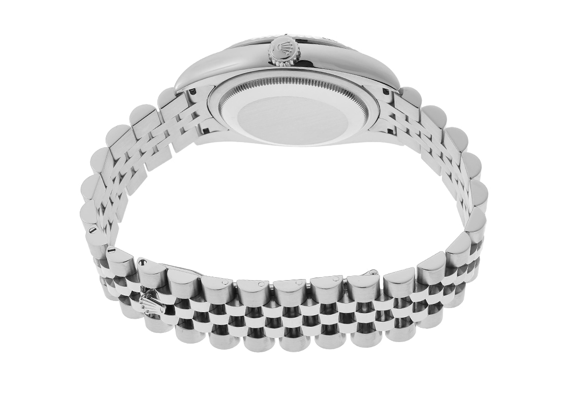 ロレックス - オイスター パーペチュアル デイトジャスト ターノグラフ | ROLEX | 116264 | WG&SS 黒文字盤 自動巻き ブレスレット | 中古