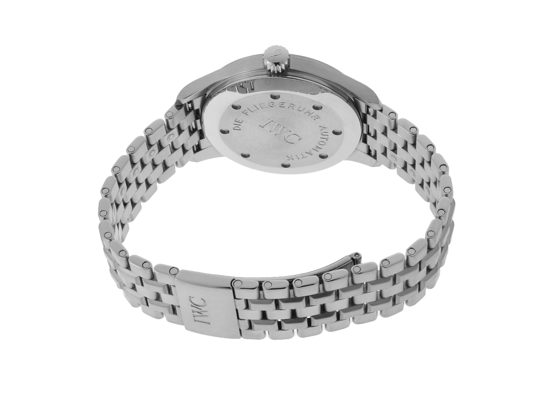 IWC - パイロットウォッチ マークXV(マーク15) 後期ブレスレット | INTERNATIONAL WATCH COMPANY | IW325307(3253-007) | SS 黒文字盤 自動巻き ブレスレット | 中古