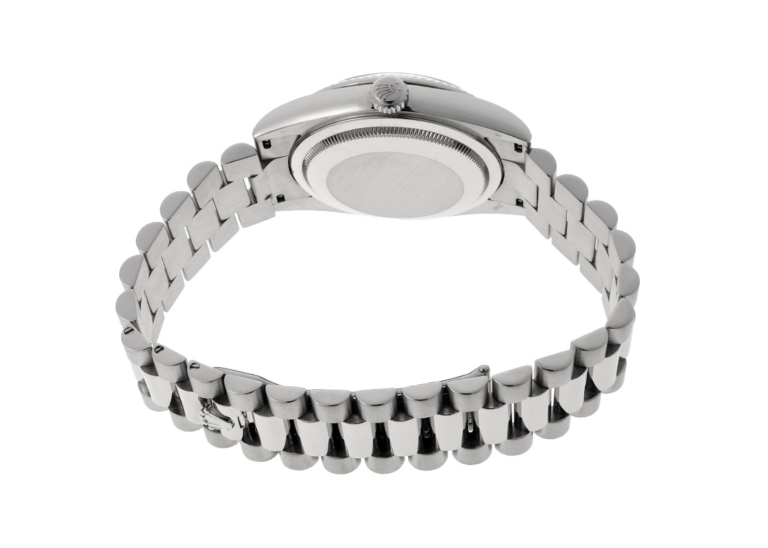 ロレックス - オイスター パーペチュアル デイデイト | ROLEX | 118239 | WG 黒文字盤 自動巻き ブレスレット | 中古