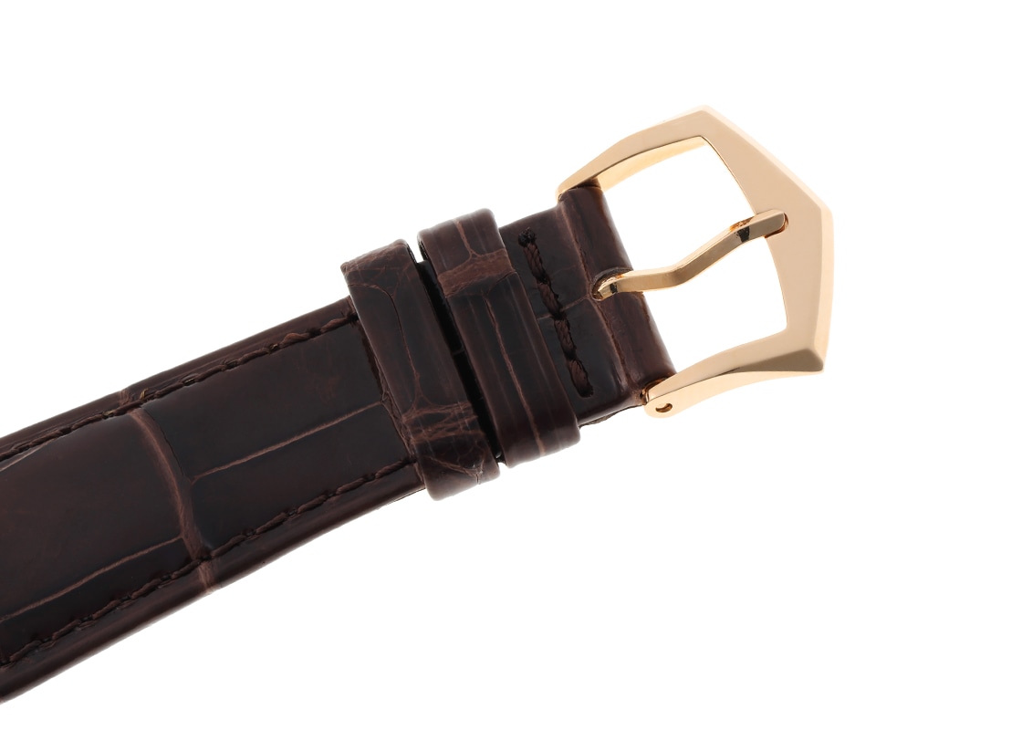 パテックフィリップ - カラトラバ | PATEK PHILIPPE | 6119R-001 | RG シルバー文字盤 手巻き レザー | 中古