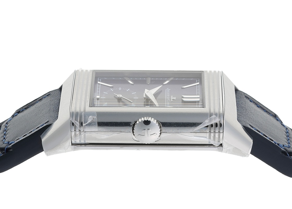 ジャガー・ルクルト - レベルソ トリビュート デュオ スモールセコンド | JAEGER-LECOULTRE | Q3988481(215.8.D4) | SS ブルー文字盤 手巻き レザー | 未使用