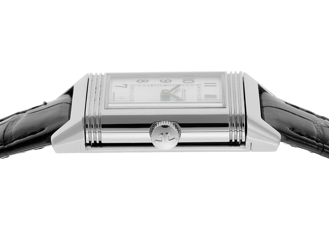 ジャガー・ルクルト - レベルソ クラシック スモール | JAEGER-LECOULTRE | Q2608440(221.8.86) | SS シルバー文字盤 手巻き レザー | 中古