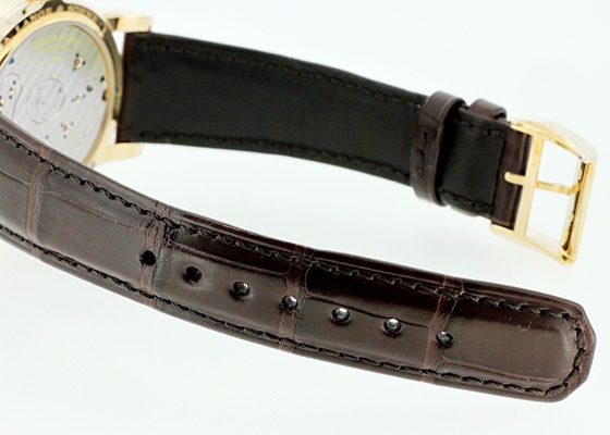 A.ランゲ&ゾーネ - ランゲ1 ムーンフェイズ | A.LANGE & SOHNE | 109.032(LS1094AD) | PG シルバー文字盤 手巻き レザー | 未使用品 |