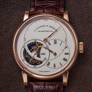 A.ランゲ＆ゾーネ - リヒャルト･ランゲ･トゥールビヨン“プール･ル･メリット” | A.LANGE & SOHNE | 760.032F(LS7604AF) PG 白文字盤 手巻き レザー | 未使用品 |