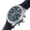 パテックフィリップ - アニュアルカレンダー クロノグラフ | PATEK PHILIPPE | 5961P-001 | PT ブルー文字盤 自動巻き レザー | 中古 |