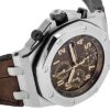 オーデマピゲ - ロイヤルオーク オフショア クロノグラフ | AUDEMARS PIGUET | 26470ST.OO.A820CR.01 | SS ブラウン文字盤 自動巻き レザー | 中古