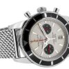 ブライトリング - スーパーオーシャン ヘリテージ | BREITLING | A272G93OCA(A23320) | SS シルバー/黒文字盤 自動巻き ブレスレット | 世界1000本限定 | 中古 |