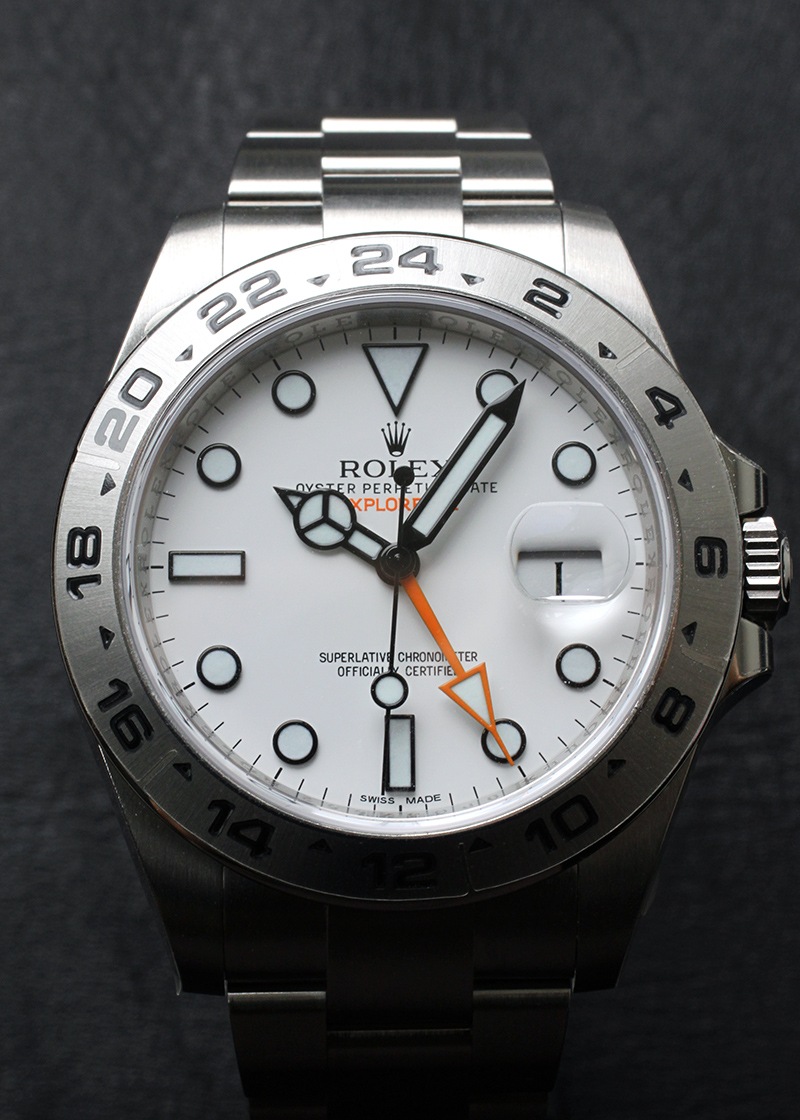 ロレックス - オイスター パーペチュアル エクスプローラー II | ROLEX | 216570 | SS 白文字盤 自動巻き ブレスレット | 未使用品 |