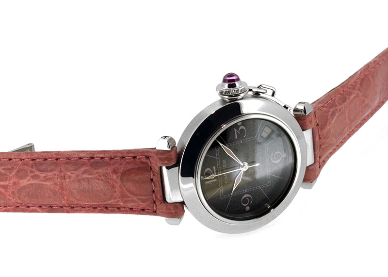 カルティエ - パシャC クリスマス限定 | CARTIER | W3109599 | SS 黒文字盤 自動巻き レザー | 中古 |