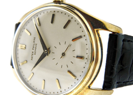パテックフィリップ - 2526カラトラバ トロピカル | PATEK PHILIPPE | YG アイボリー文字盤 自動巻き レザー | 1956年製 | 委託品 | ヴィンテージ | 中古 |
