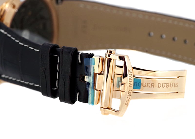 ロジェデュブイ - エクスカリバー オートマティック | ROGER DUBUIS | RDDBEX0566 | RG 黒文字盤 自動巻き レザー | 訳あり新品